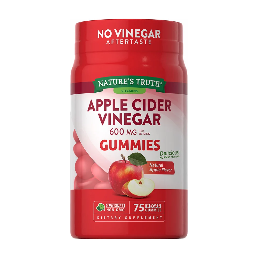 Fine Natures Truth Apple Cider Vinegar 600 Mg Gummies 75 Ea Healthy