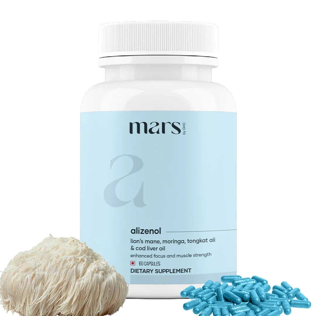 Natural Mars Alizenol - Powered By Tongkat Ali Moringa Lions Mane Breathable