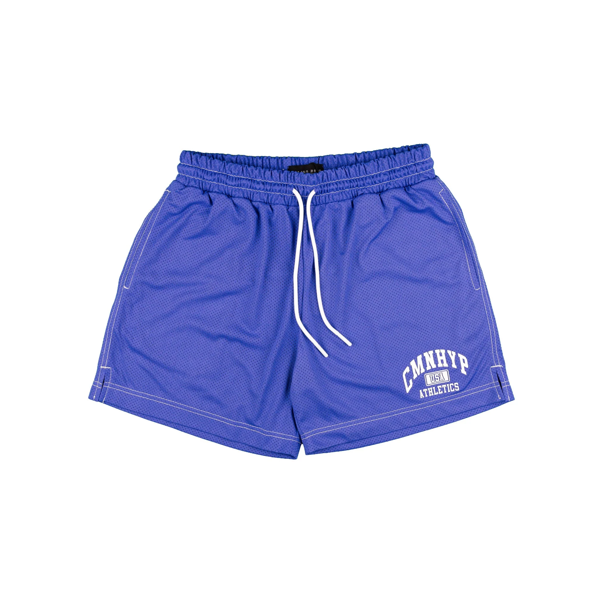 Clean Common Hype Athletics Contrast Mesh Short Royal Blue High-End