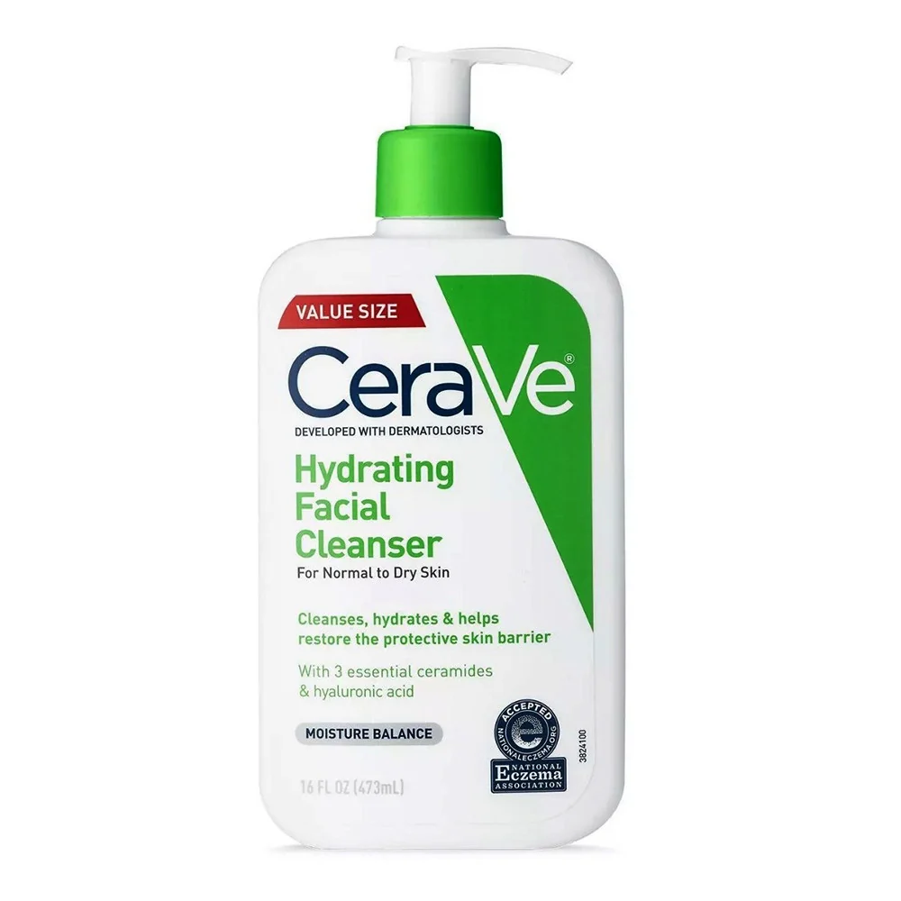 Relaxed Cerave Hydrating Facial Cleanser Moisture Balance 16 Oz Durable
