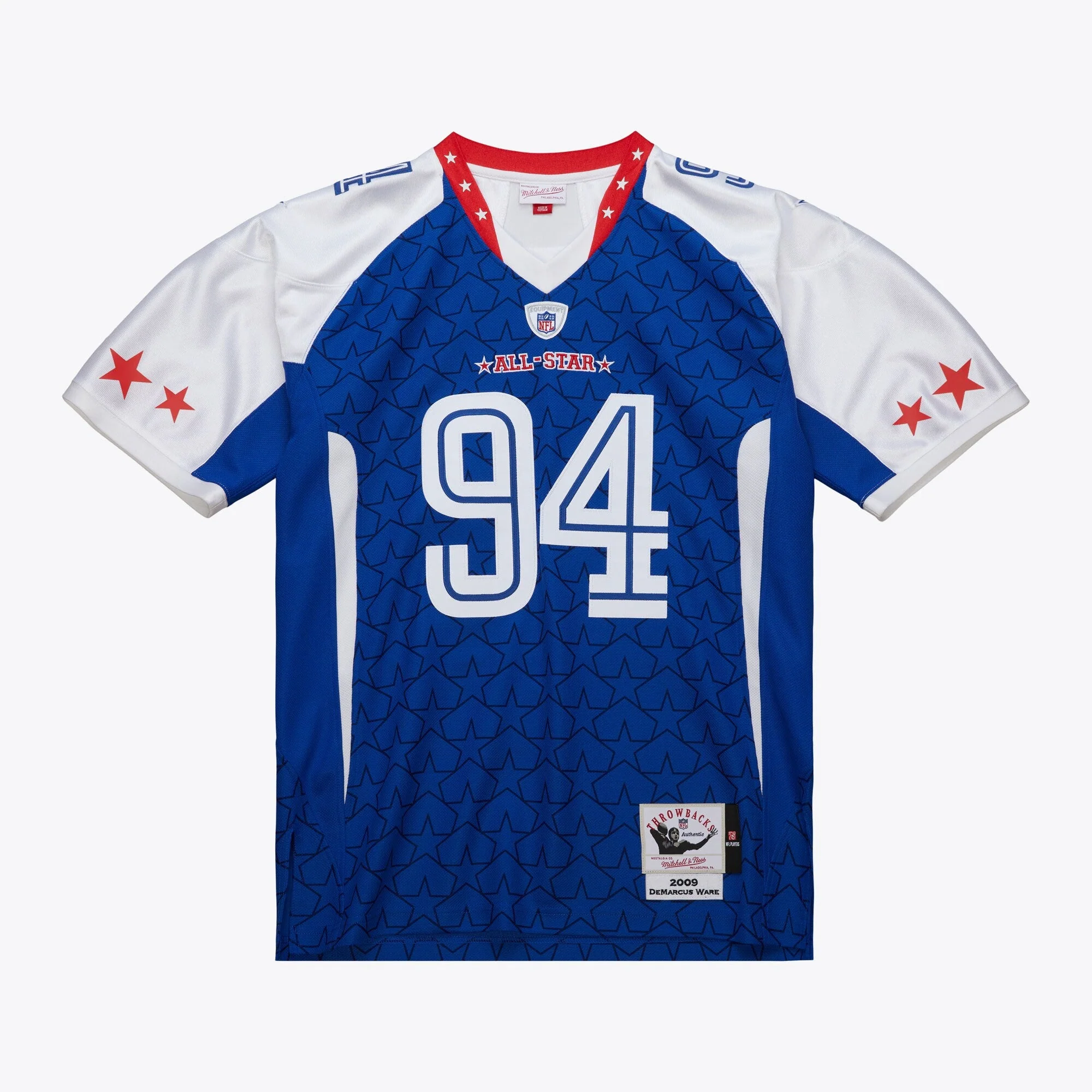 Top-Quality Mitchell Ness Men's NFL Dark Jersey Nfc 2009 Demarcus Ware Crafted