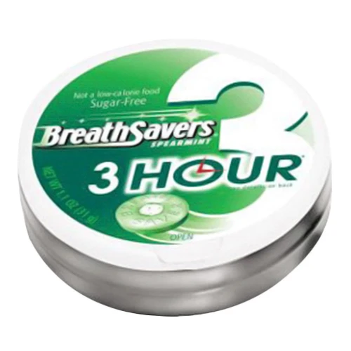 Dependable Hershey Chocolates Breath Savers 3Hour Spearmint 1.1Oz 8Ea Consistent