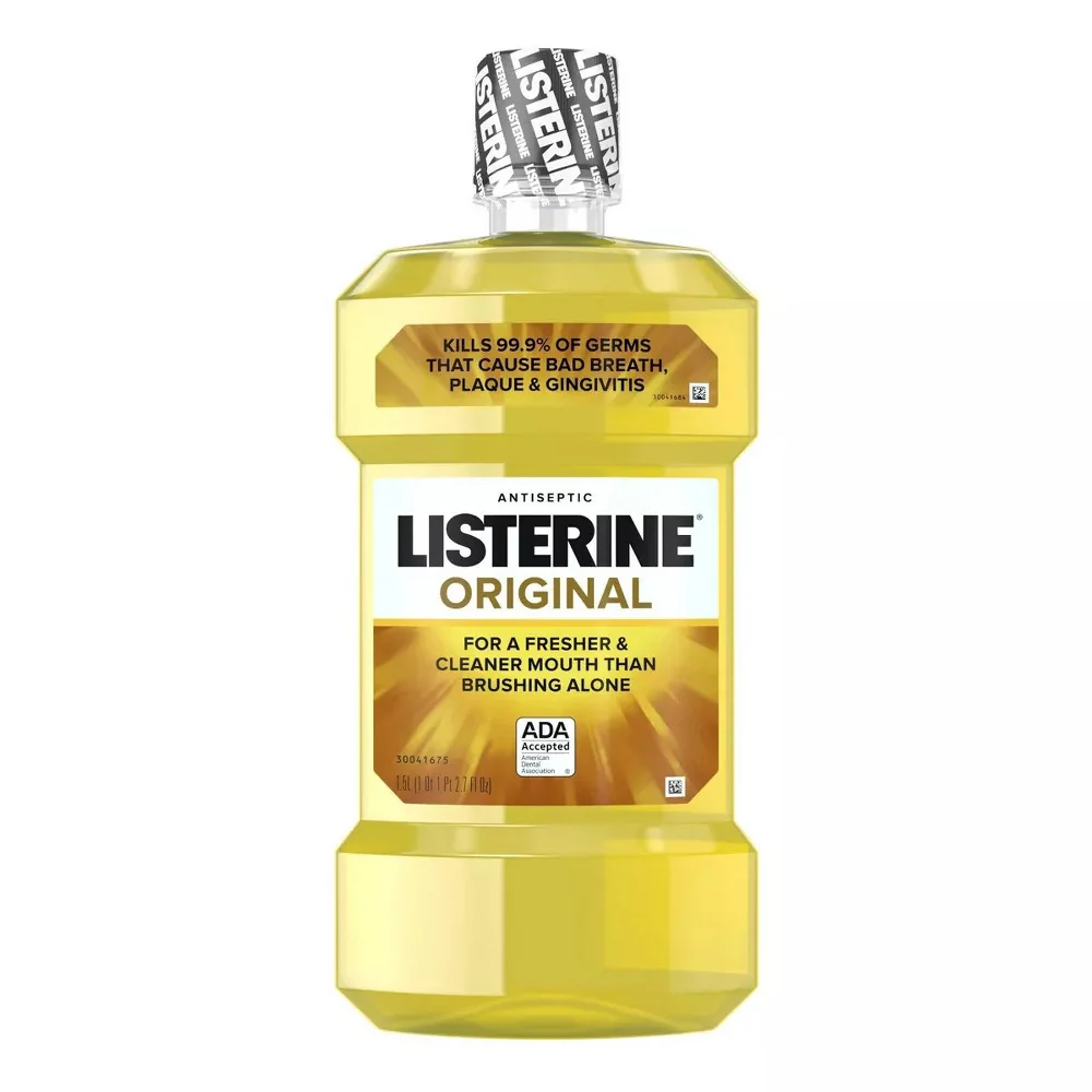 High-Quality Listerine Antiseptic Mouthwash 1.5 Liter Detailed