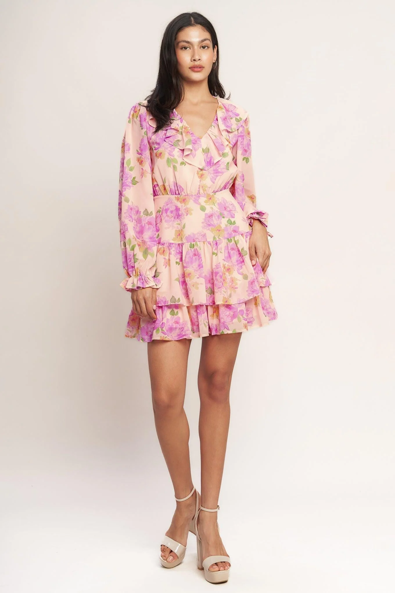 Fast Sweet Serendipity Woven Mini Dress Natural