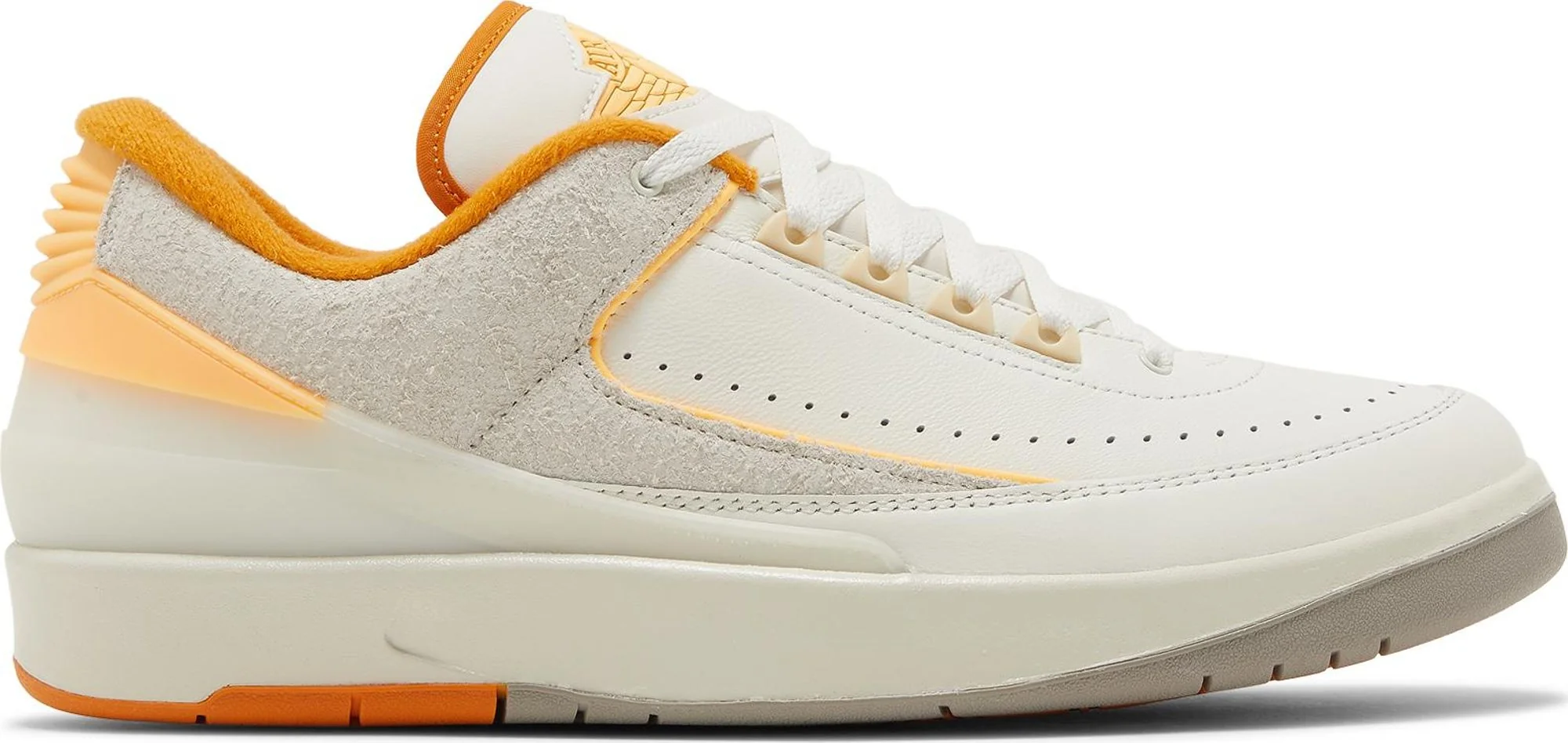 Reusable Air Jordan Men's Retro 2 Low 'Craft Melon Tint' Sneakers Fine Crafted