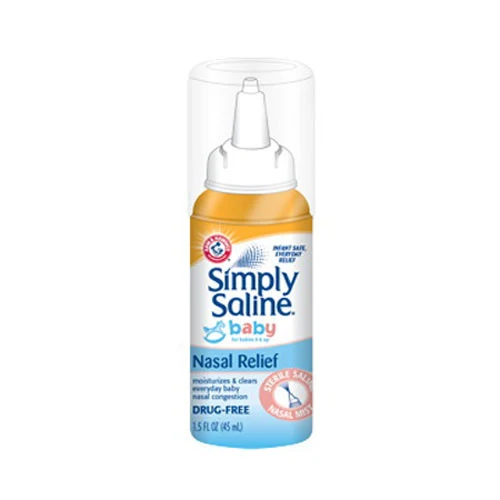 Consistent Simply Saline Baby Nasal Mist For Nasal Relief Drug- - 1.5 Oz Innovative