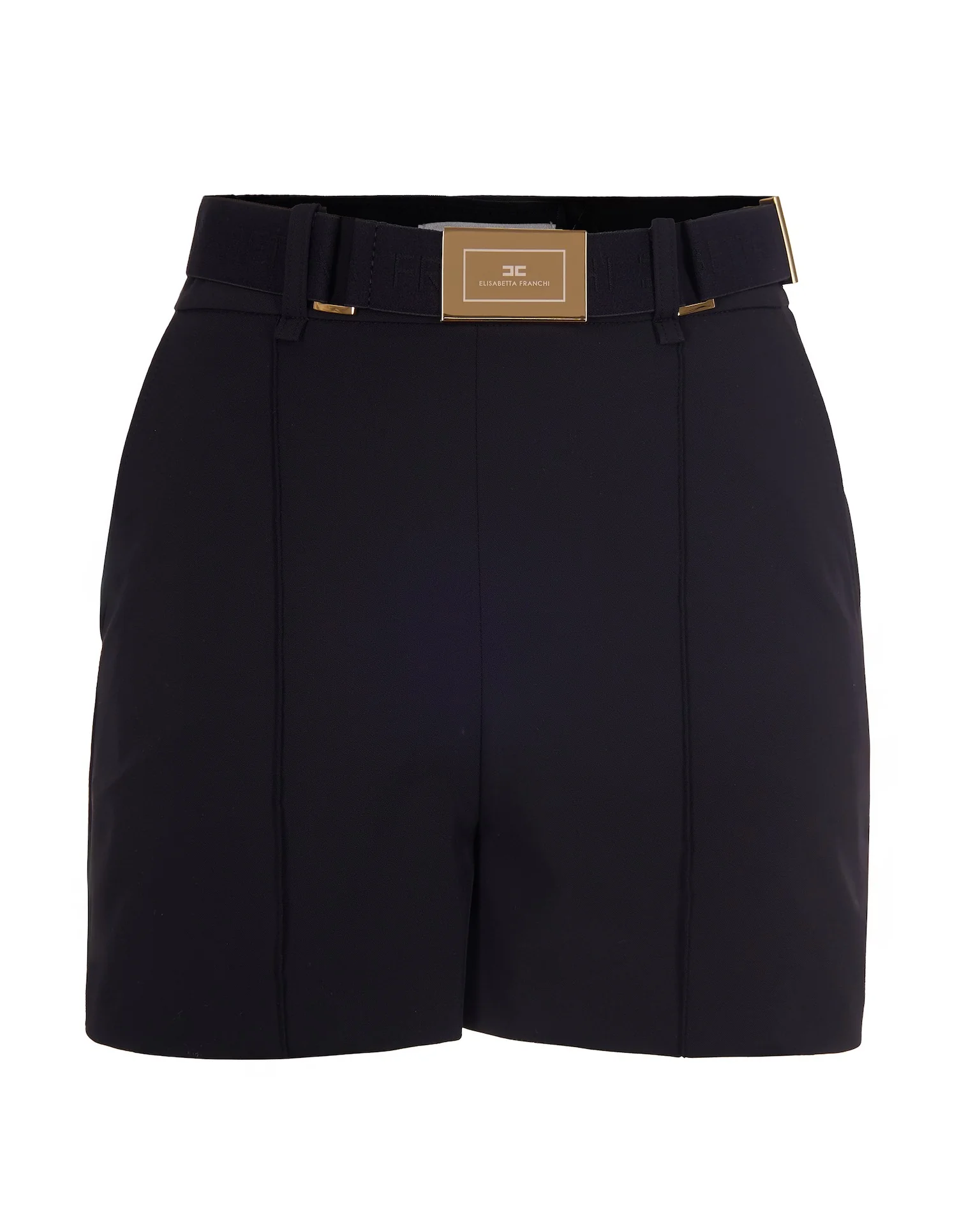 Practical Shorts in Bi-Elastic Technical Fabric Black Elite