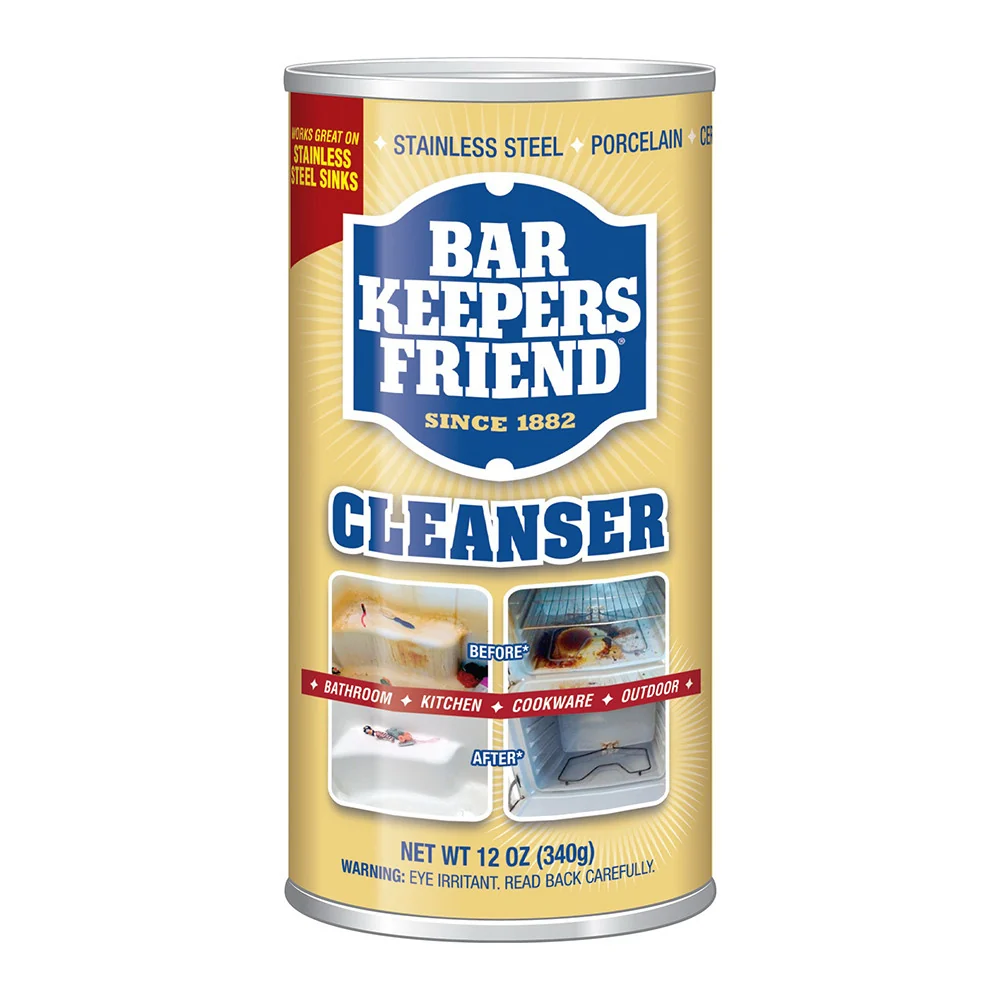 Sustainable Bar Keepers Friend All Purpose Cleaner and Polish 12 Oz Traditional