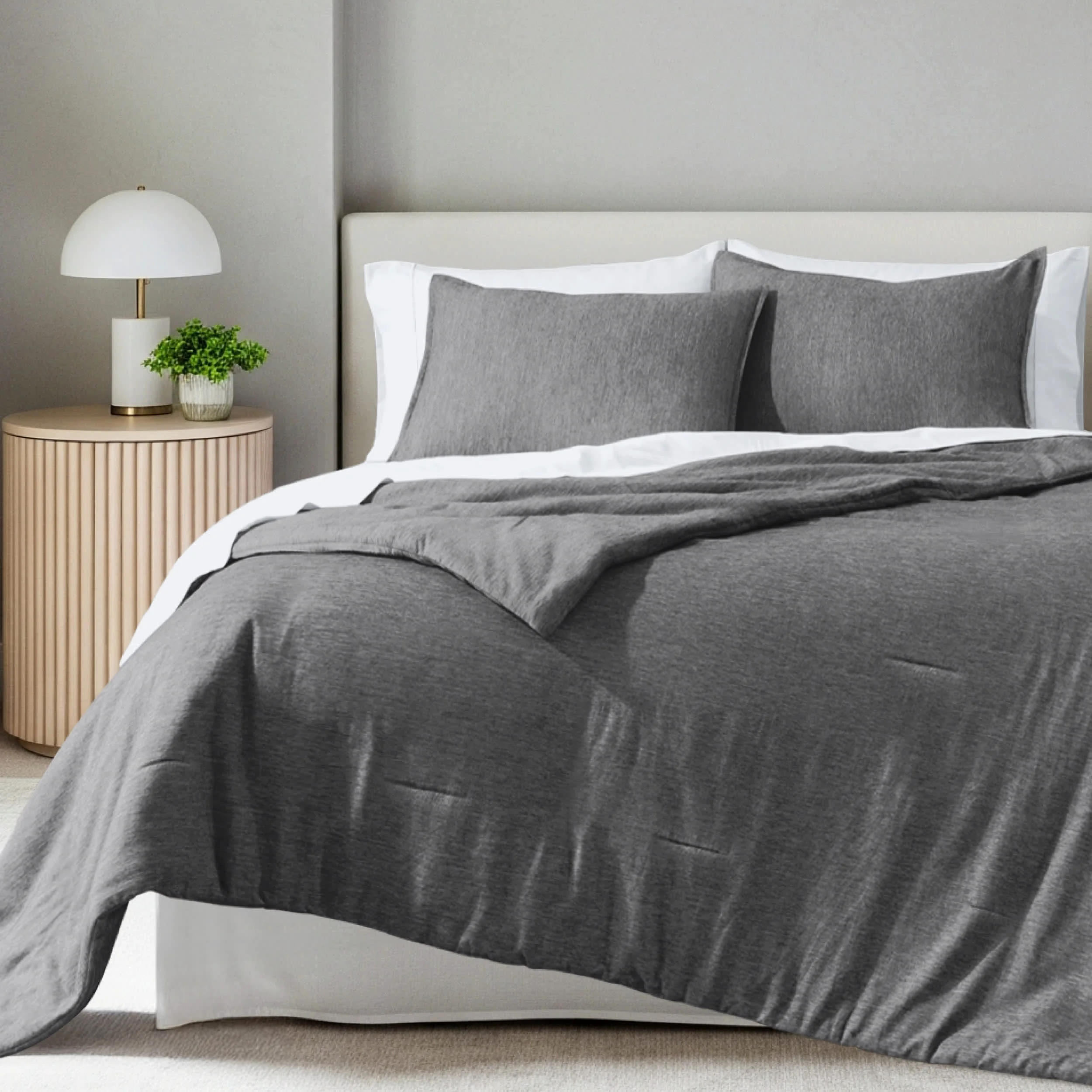 Smart Bare Home 3-Piece Comforter Set Lightweight