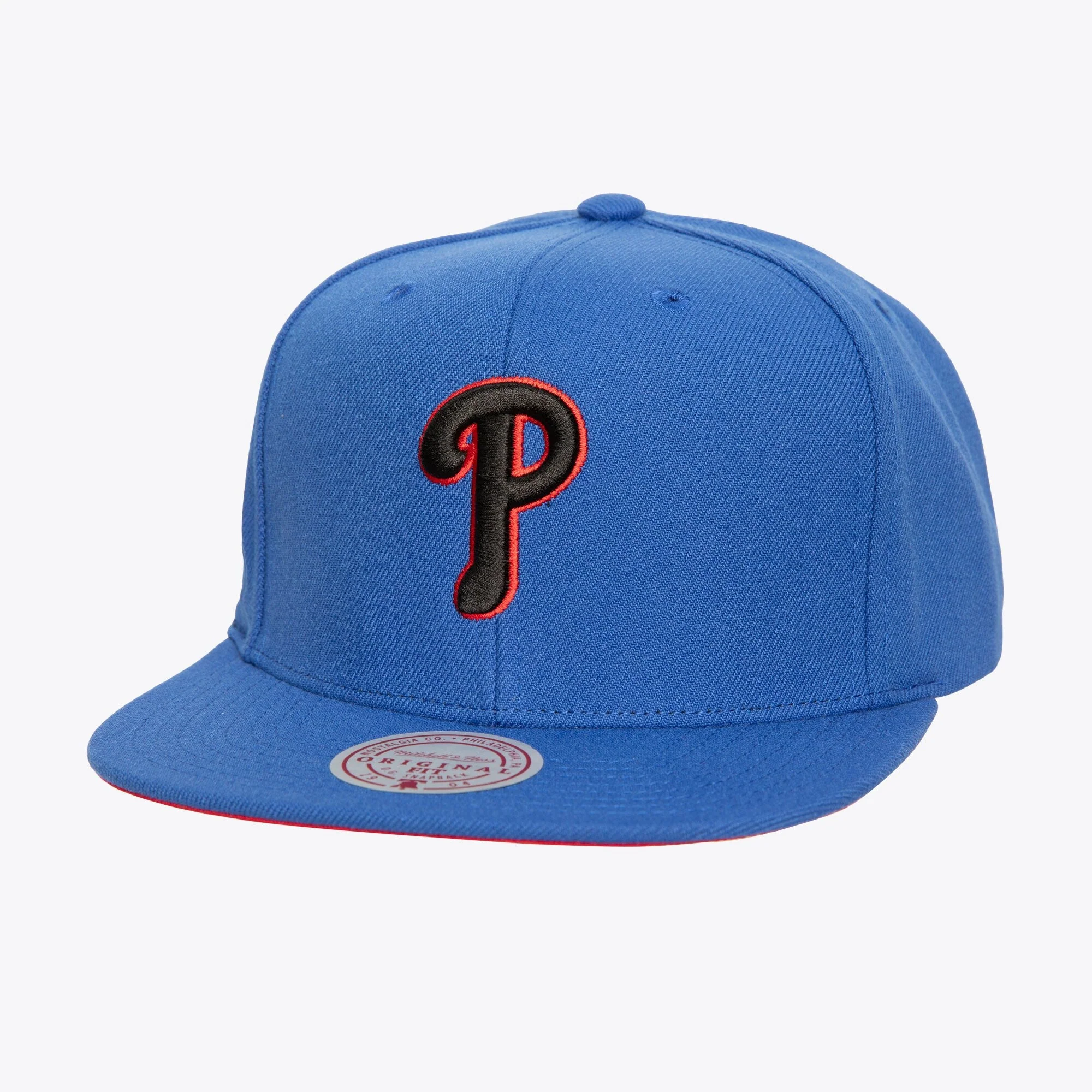 Efficient Mitchell Ness Men's MLB Logo Eclipse Snapback Phillies Responsible