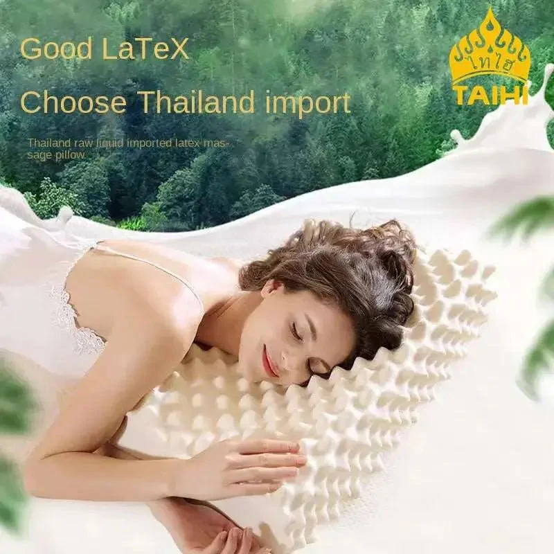 Genuine 93 Natural Latex Pillow for Neck Pain Efficient