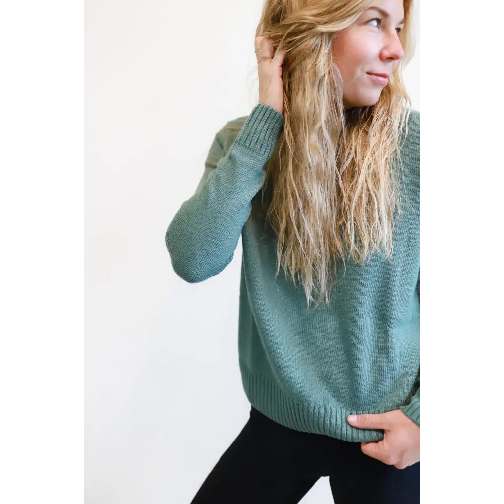 Contemporary The Margo Crew Neck Sweater Consistent