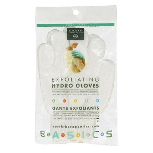 Safe Earth Therapeutics Exfoliating Hydro Gloves White 1 Pair Modern