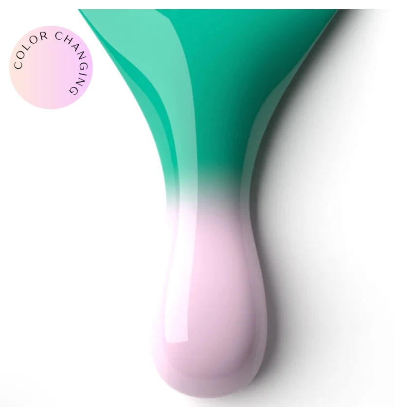 Contemporary Hummingbird Mood Polish DUO - Gel Polish Lacquer PMMDS70 Elite